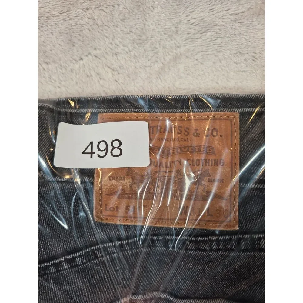 Levi’s Premium 541 Athletic Taper Jeans Men’s 31x30 Black Distressed Stretch